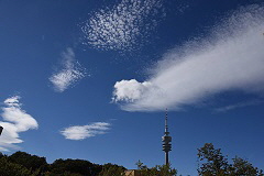 Wolken ber Mnchen