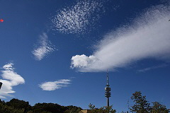 Wolken ber Mnchen