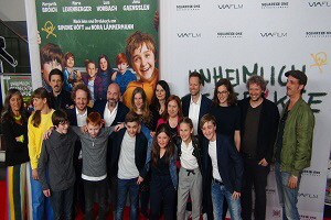 WELTPREMIERE von UNHEIMLICH PERFEKTE FREUNDE in Anwesenheit der Kinderdarsteller Luis Vorbach, Jona Gaensslen, Cleo Dietmayr, Sanna Morgenroth, Colin Badura, Xari Wimbauer sowie der Schauspieler Max von Thun, Marie Leuenberger (tbc), Margarita Broich (tbc), Maja Beckmann, Christian Schneller, als auch des Regisseurs Marcus H. Rosenmller und der Produzenten Benedikt Bllhoff und Max Frauenknecht. - Mnchen am 24.03.2019