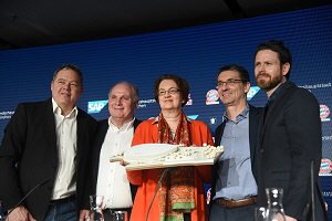 PK und Prsentation des Siegerentwurfs der multifunktionalen Sportarena im Mnchner Olympiapark