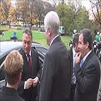 Ministerpraesident von Ungarn Dr Viktor Orbn & Bay Ministerpraesident Horst Seehofer am 06 11 2014 